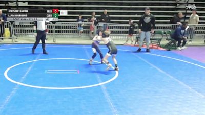 57 lbs Consi Of 8 #2 - Jerome Smith, American MMAW vs Liam Robbins, Cumberland