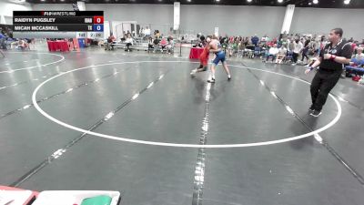 157 lbs Raidyn Pugsley, Team Idaho vs Micah McCaskill, Team Texas