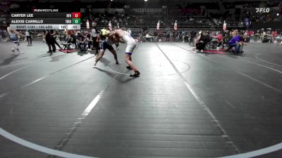 152 lbs Round Of 16 - Carter Lee, Rfh vs Alexis Carrillo, Triumph Trained