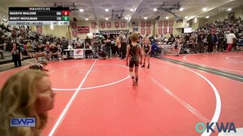 49 lbs Consolation - Maisyn Malone, Bartlesville Wrestling Club vs Rhett Woolman, Tiger Trained Wrestling