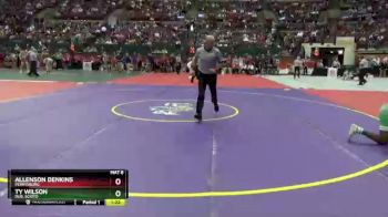 D1-132 lbs Quarterfinal - Allenson Denkins, Perrysburg vs Ty Wilson, Dub. Scioto