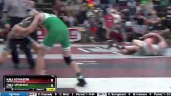 113 lbs Cons. Round 3 - Preston Beyer, Osage vs Kale Leymaster, Xavier, Cedar Rapids