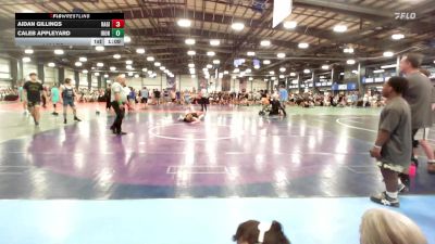 145 lbs Rr Rnd 2 - Aidan Gillings, Ragin Raisins Catawba HS vs Caleb Appleyard, Iron Faith Wrestling