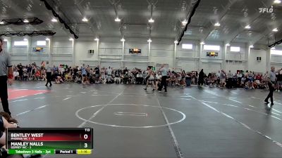 113 lbs Round 2 (6 Team) - Manley Nalls, Osprey WC vs Bentley West, Phoenix WC 1