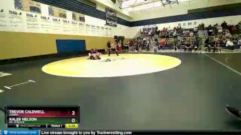 120 lbs Cons. Round 2 - Kaleb Nelson, Mt. Spokane vs Trevor Caldwell, Cheney