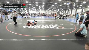 142 lbs Rr Rnd 3 - Carlos Alicea, CTWHALE Orca - MS vs Christopher Carbone, Shore Thing Surf - MS