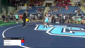 195 lbs Round Of 32 - William Caneer, Alabama vs Dai'mont Mucker, Missouri