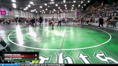 108 lbs Semifinal - Mercer Hamilton, Mat Demon WC vs Dominik Magana, Victory Wrestling-Central WA