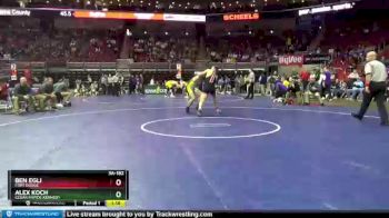 3A-182 lbs 3rd Place Match - Ben Egli, Fort Dodge vs Alex Koch, Cedar Rapids Kennedy