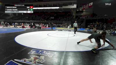 150 lbs Cons. Semi - Chase Young, Del Oro vs Brock Buak, Union Mine