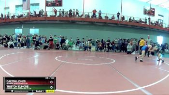 120 lbs Champ. Round 2 - Triston Elmore, Greentown Wrestling Club vs Dalton Jones, Quaker Wrestling Club