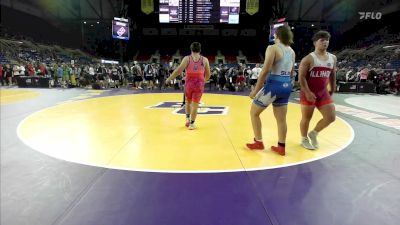 285 lbs Cons 16 #2 - Cal Chapman, MI vs Rex Salas, ID