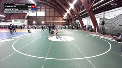 160B lbs Rr Rnd 1 - James Racer, Askren vs Vincent Rivera, Xavier High-school