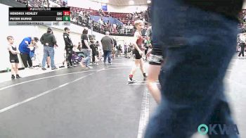 70 lbs Quarterfinal - Chase Daniel, SEO Wrestling Club vs Tanion Green, Harrah