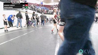 70 lbs Quarterfinal - Chase Daniel, SEO Wrestling Club vs Tanion Green, Harrah