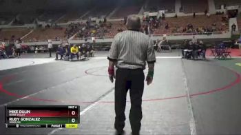 D4-285 lbs Semifinal - Mike Dulin, River Valley vs Rudy Gonzalez, Winslow