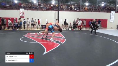 86 kg Round Of 16 - Leonard Pinto, Nebraska Wrestling Training Center vs Lucas Cochran, Nittany Lion Wrestling Club