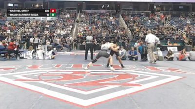 4A 144 lbs 3rd Place Match - David Barrera-Meza, Washington High School vs Gabriel Smith, Ashe County High School