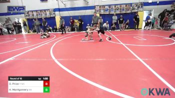 52 lbs Round Of 16 - Drew Price, Team Tulsa Wrestling Club vs Haven Montgomery, Bristow Wrestling