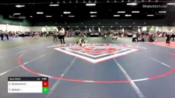152 lbs Round Of 128 - Christian Rutherford, RI vs Toby Abbott, IN