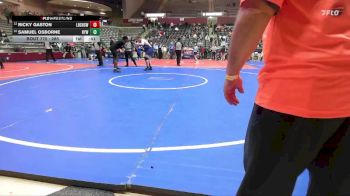 285 lbs 1st Place Match - Ricky Gaston, Little Rock Central High School Wrestling vs Samuel Osborne, Harrison Youth Wrestling