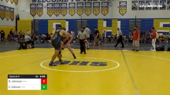 195 lbs Consi Of 4 - Bryson Johnson, Manatee vs Christian Deluna, Cypress Bay