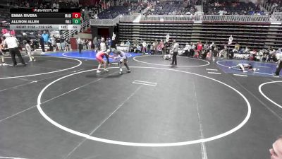 116 lbs Consolation - Emma Rivera, Magic City Wrestling Club vs Allison Allen, Valley WC