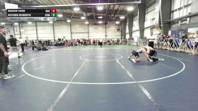 152 lbs Rr Rnd 1 - Mason Park, Team Shutt Whittaker - HSB vs Kaygen Roberts, CKWA - HSB
