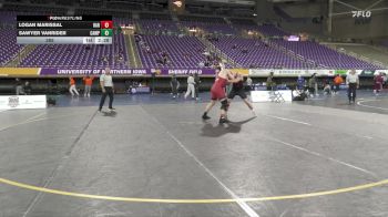 285 lbs Round 3 (6 Team) - Logan Marissal, Harvard vs Sawyer VanRider, Campbell