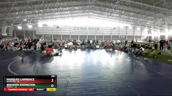 265 lbs Round 2 (4 Team) - Brenden Eddington, Idaho 2 vs Marques Lawrence, Black Fox