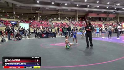 56 lbs Round 1 - Bryan Alvarez, NM vs Jean Pierre De Jesus, KS