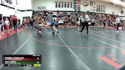 130-135 lbs Round 4 - Ian Lucas, St. James Tiger Wrestling vs Ella Baker, Thunderbird Wrestling Club