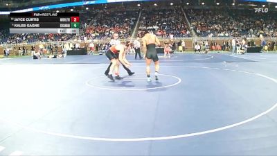 D2-165 lbs Cons. Round 2 - Jayce Curtis, Thornapple Kellogg HS vs Kaleb Gagne, Escanaba HS