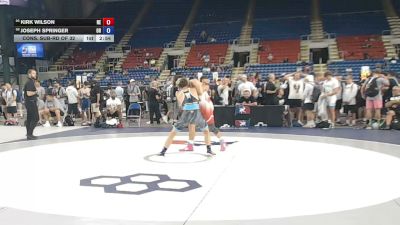 144 lbs Cons. Sub-rd Of 32 - Kirk Wilson, Nebraska vs Joseph Springer, Ohio