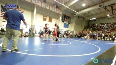 Rr Rnd 2 - KEVIN LINVILLE Jr, Skiatook Youth Wrestling vs Audrina Collom, Tiger Trained Wrestling