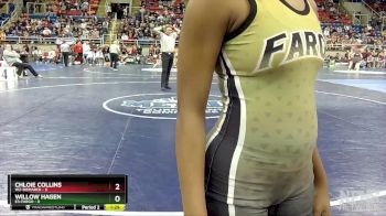 106 lbs Quarterfinal - Hailyann Turner, W2-Bismarck vs Izabel Baku-elder, E3-Fargo