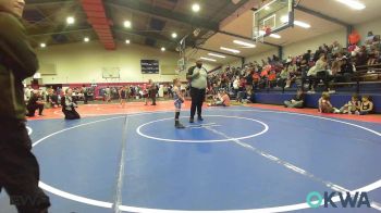 60 lbs Rr Rnd 2 - Bentlie Smith, Wagoner Takedown Club vs Evelyn Smallwood, Dark Cloud Wrestling Club