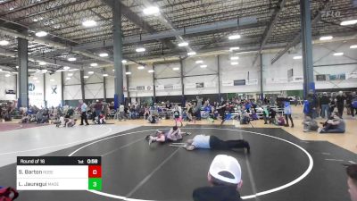 116 lbs Round Of 16 - Samuel Barton, Roseburg Mat Club vs Luis Jauregui, Madera WC