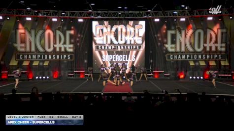 Apex Cheer - Supercells [2025 L3 Junior - Flex - D2 - Small Day 3] 2025 Encore Grand Nationals
