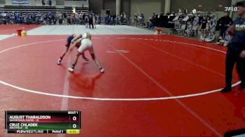 88 lbs Semis (4 Team) - August Tharaldson, Watertown-Mayer vs Cruz Chladek, Westfield