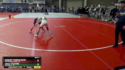 88 lbs Semis (4 Team) - August Tharaldson, Watertown-Mayer vs Cruz Chladek, Westfield