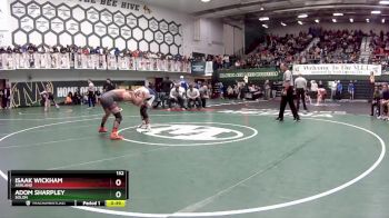 132 lbs Cons. Round 6 - Adom Sharpley, Solon vs Isaak Wickham, Ashland