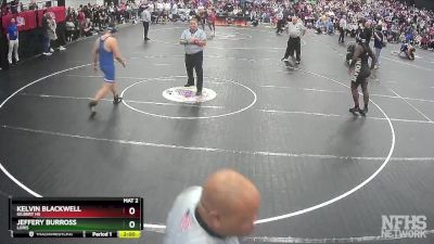 3A 215 lbs Cons. Round 1 - Kelvin Blackwell, Gilbert Hs vs Jeffery Burross, Loris