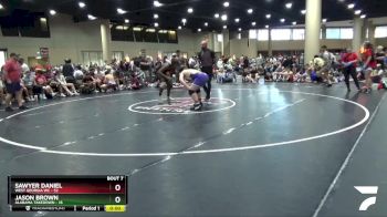 215 lbs Round 3 (6 Team) - Sawyer Daniel, West Georgia WC vs Jason Brown, Alabama Takedown