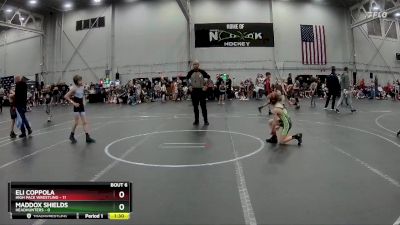 68 lbs Round 3 (4 Team) - ELI COPPOLA, High Pace Wrestling vs Maddox Shields, Headhunters