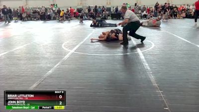 88 lbs Round 3 (6 Team) - John Boyd, Revolution Elite vs Briar Littleton, Wrestling Mill