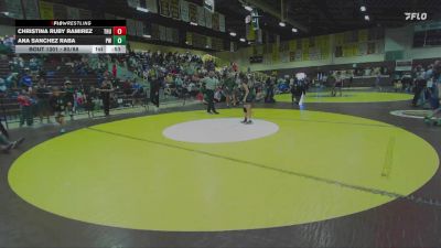 80/88 Round 3 - Christina Ruby Ramirez, MTC - MANTANONA TRAINING CENTE vs Ana Sanchez Raba, Powerline Wrestling