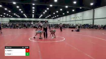 70 lbs Quarterfinal - Caleb Noble, WI vs Brayden Sigle, PA