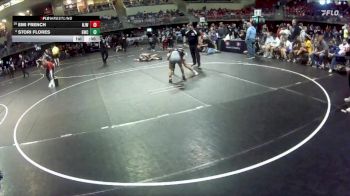 95 lbs Champ. Round 1 - Emi French, Norfolk Jr Wrestling vs Stori Flores, Gering Wrestling Club