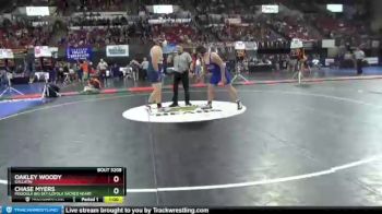 Cons. Round 1 - Oakley Woody, Gallatin vs Chase Myers, Missoula Big Sky/Loyola Sacred Heart